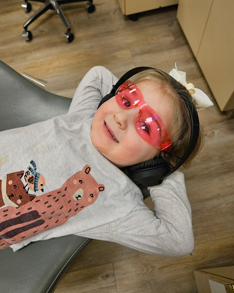 My child's first cleaning